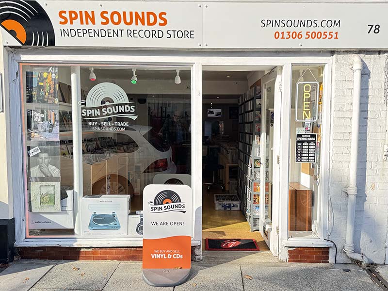 Spin Sounds shop interior view 1