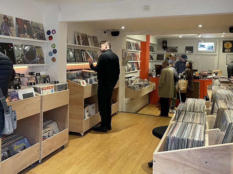 Spin Sounds shop interior view 3