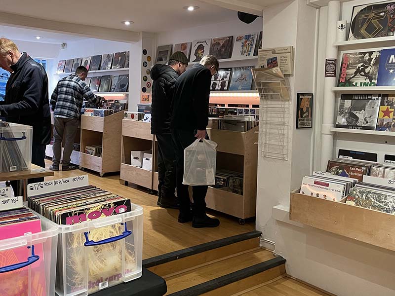 Spin Sounds shop interior view 4